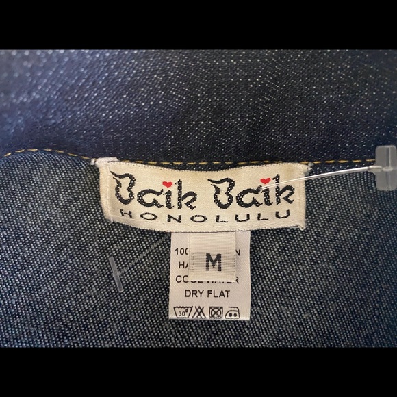 NWOT Baik Baik Honolulu Denim Jacket - Picture 5 of 5